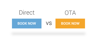 Direct bookings vs OTA bookings