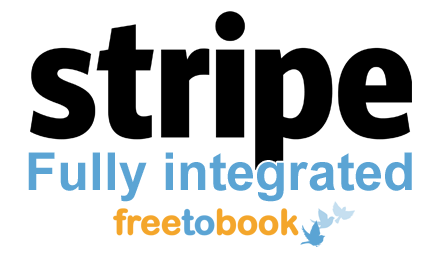 freetobook stripe integration
